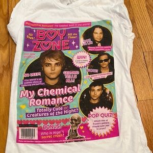 My Chemical Romance 2022 Tour merch